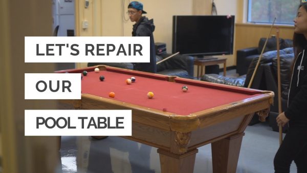 Help Us Repair the ECE Pool Table